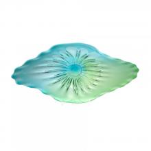 Cyan Designs 04517 - Art Glass Plate|Turquoise
