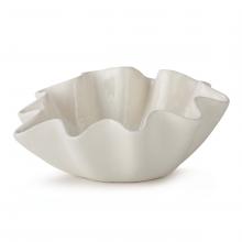 Regina Andrew 20-1269 - Regina Andrew Ruffle Ceramic Bowl Large
