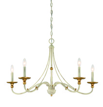  1045-701 - 5 LIGHT CHANDELIER