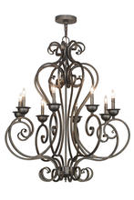  153862 - 36" Wide Fernando 8 Light Chandelier