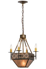  154280 - 16" Wide Gironde 4 Light Pendant