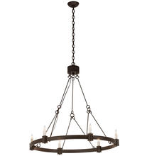  210880 - 36" Wide Kenosha 6 Light Chandelier