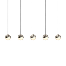  2921.13-SML - 5-Light Rectangle Small LED Pendant