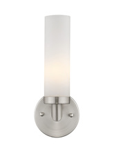  10103-91 - 1 Light Brushed Nickel Wall Sconce