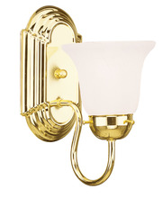  1071-02 - 1 Light Polished Brass Bath Light