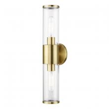  17282-01 - Antique Brass ADA 2-Light Vanity Sconce
