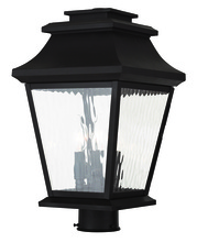  20238-07 - 3 Light Bronze Outdoor Post Lantern