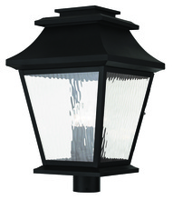  20244-04 - 4 Light Black Outdoor Post Lantern