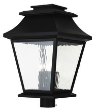  20244-07 - 4 Light Bronze Outdoor Post Lantern