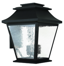 20245-04 - 5 Light Black Outdoor Wall Lantern