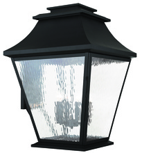  20251-04 - 6 Light Black Outdoor Wall Lantern