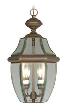  2255-07 - 2 Light BZ Outdoor Chain Lantern