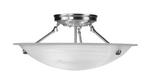  4274-91 - 3 Light Brushed Nickel Ceiling Mount