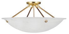  4275-02 - 4 Light Polished Brass Ceiling Mount