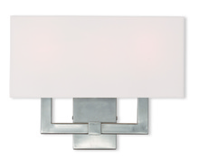  51104-91 - 3 Light Brushed Nickel Wall Sconce