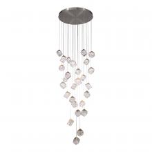 Kanova Lighting KCH3210R-27BN - Pensey Multi-light Chandelier - Brushed Nickel