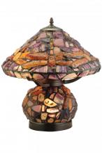  138107 - 18.5"H Dragonfly Agata Table Lamp