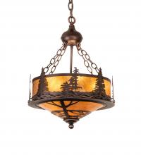  217918 - 16" Wide Tall Pines Inverted Pendant