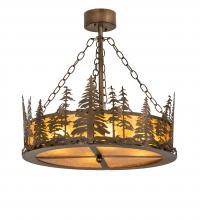 244121 - 23" Wide Tall Pines Inverted Pendant