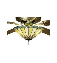  27449 - 12"W Carousel Jadestone Fan Light Fixture