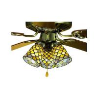  27470 - 4"W Tiffany Fishscale Fan Light Shade