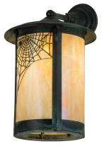  34160 - 12"W Fulton Spider Web Solid Mount Wall Sconce