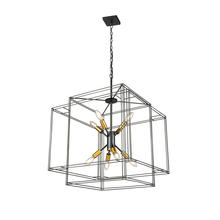  AC11738BK - Artisan 8 Light Pendant