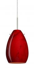 Besa Lighting B-1713MA-SN - Besa Pendant for Multiport Canopy Pera 6 Satin Nickel Magma 1x50W Candelabra
