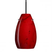 Besa Lighting J-4126MA-LED-BK - Besa Pera 9 LED Pendant For Multiport Canopy Magma Black 1x9W LED