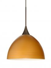 Besa Lighting X-4679OK-LED-BR-L - Besa Pendant For Multiport Canopy Brella Bronze Oak 1x5W LED, 15Ft. Cord