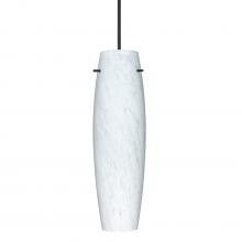 Besa Lighting XP-412119-BK-277 - Besa Tu Tu Pendant, Carrera, Black, 1x50W Halogen, 277V