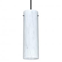 Besa Lighting XP-493019-BK-L - Besa Copa Pendant, Carrera, Black, 1x50W Halogen, 15Ft. Cord