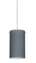  X-4404TN-SN - Besa Stilo 7 Pendant for Multiport Canopy Satin Nickel Titan 1x50W Halogen