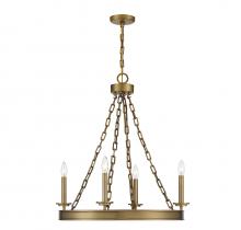 Savoy House 1-4403-4-322 - Seville 4-Light Chandelier in Warm Brass