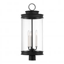  5-902-BK - Englewood 3-Light Outdoor Post Lantern in Matte Black