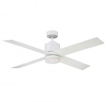  52-6110-4WH-WH - Dayton 52" LED Ceiling Fan in White