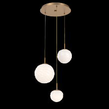 Hammerton CHB0092-03-NB-WL-C01-L3 - Gaia Round 3pc Multi-Pendant