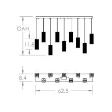  PLB0020-09-GB-0-C01-E2 - Downtown Mesh Linear Multi-Port - 09