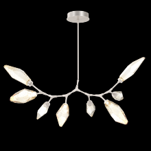  PLB0050-BB-BS-CA-001-L3-RTS - Rock Crystal Modern Branch Chandelier - Quick Ship