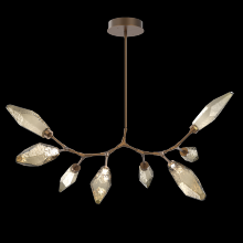  PLB0050-BB-FB-CB-001-L3-RTS - Rock Crystal Modern Branch Chandelier - Quick Ship