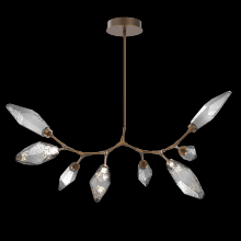  PLB0050-BB-FB-CS-001-L3-RTS - Rock Crystal Modern Branch Chandelier - Quick Ship