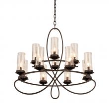  2675HB/1100 - Grayson 12 Light Chandelier