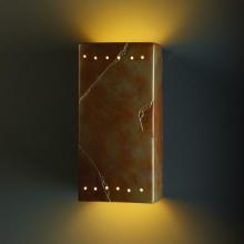 Justice Design Group CER-0965W-RRST-LED-1000 - Wall Sconce