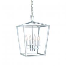  1080-PN-NG - Cage Pendant Light