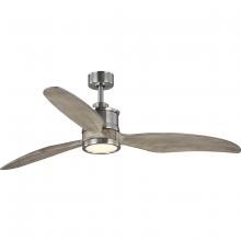  P250002-009-30 - Farris Collection Three-Blade Carved Wood 60" Ceiling Fan