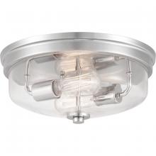  P350121-104 - Blakely Collection Two-Light 13-5/8" Flush Mount