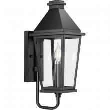  P560344-031 - Richmond Hill Collection One-Light Clear Glass Modern Farmhouse Outdoor Small Wall Lantern
