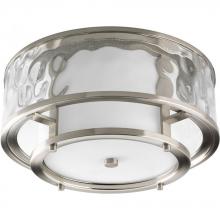  P3942-09 - Bay Court Collection Two-Light 15" Flush Mount