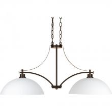  P4254-20 - Legend Collection Two-Light Linear Chandelier