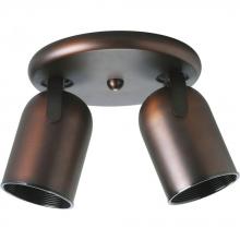  P6149-174 - Two-Light Multi Directional Roundback Wall/Ceiling Fixture
